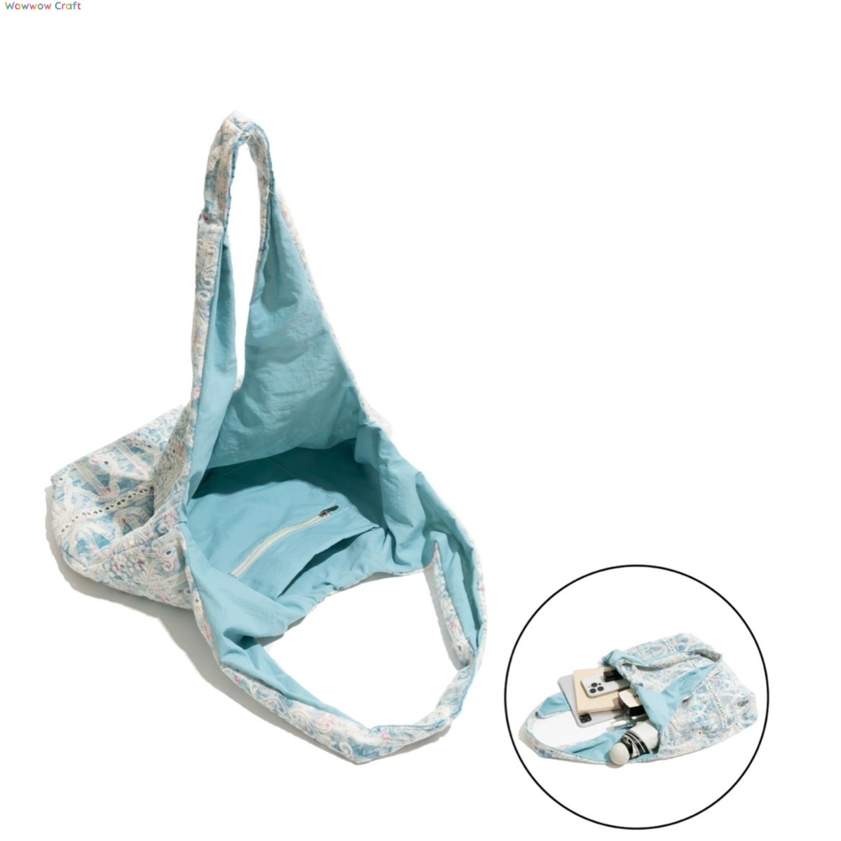 Shoulder Bags,Totes,Korean style embroidered lace shoulder bag - Canvas bag tote bag